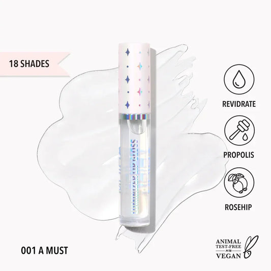 MOIRA - Luminizer Lip Gloss (3PCS)