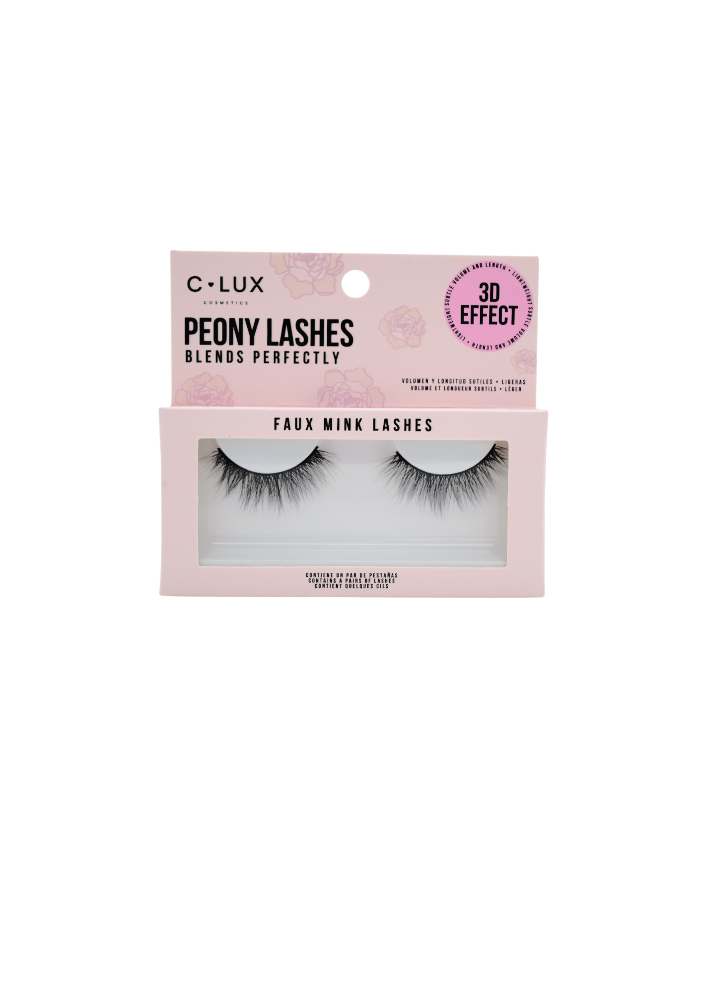 Peony Lashes eyelashes collection by C LUX (10PC)