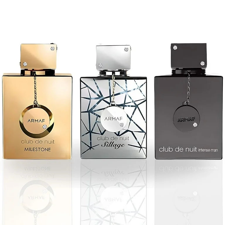 SET 3 PCS Armaf Club De Nuit (set of 3, each with 3 pieces)