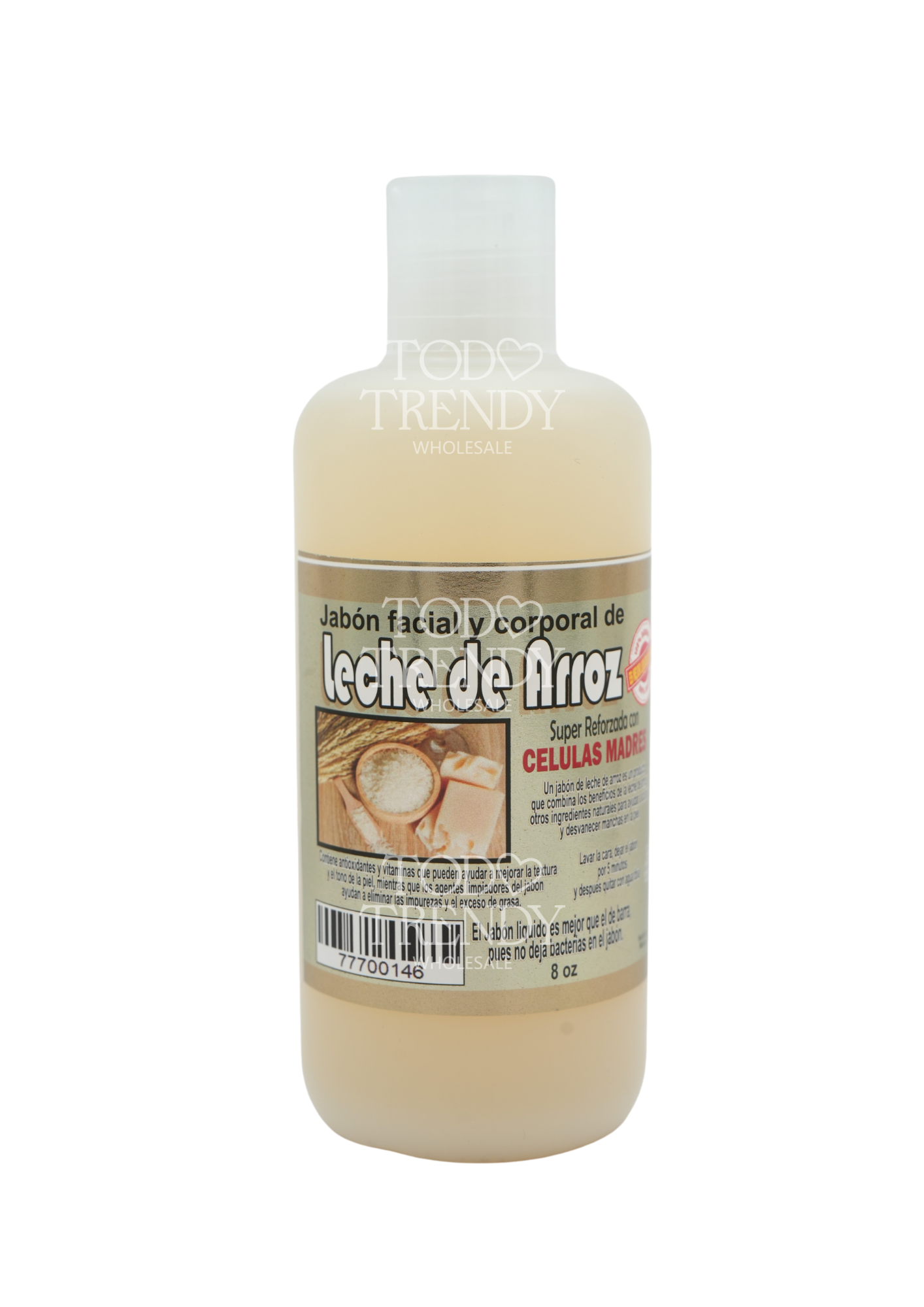Jabon facial y corporal de Leche de Arroz (3PC)