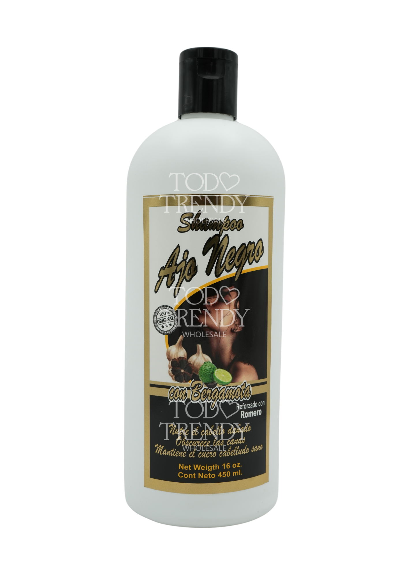 Shampoo Ajo Negro con Bergamota (3PC)