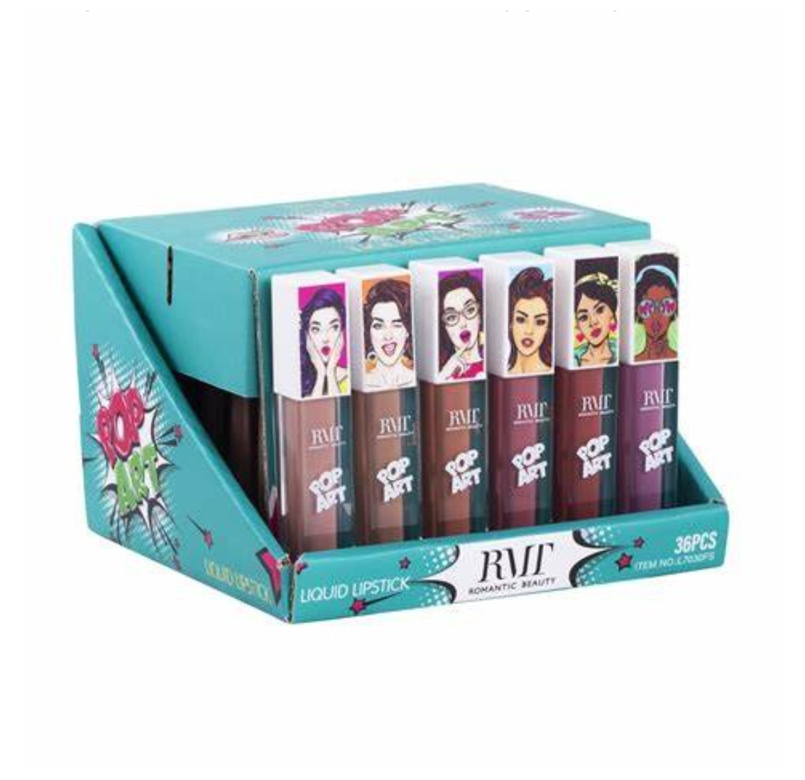 Pop Art Liquid lipstick (36PC)
