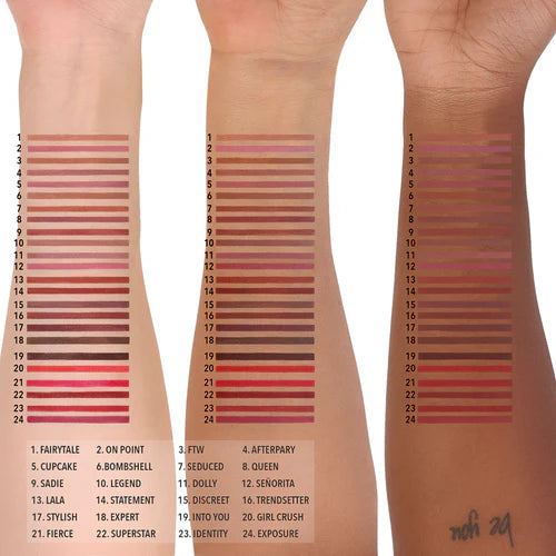 MOIRA - Lip Appeal Waterproof Liner (3PCS)