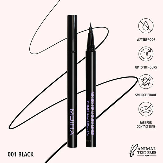 MOIRA - Micro Tip Liquid Liner (3PCS)