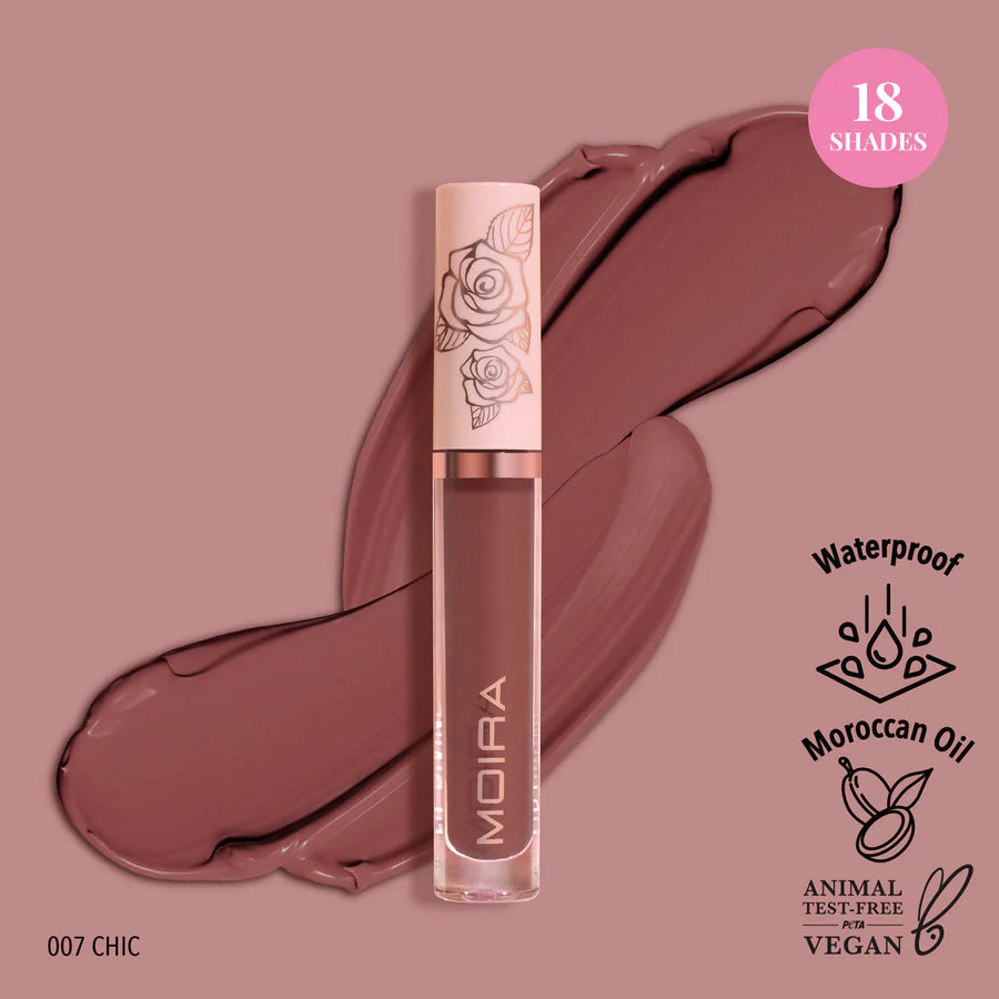 MOIRA - Lip Divine Liquid Lipstick (3 PCS)