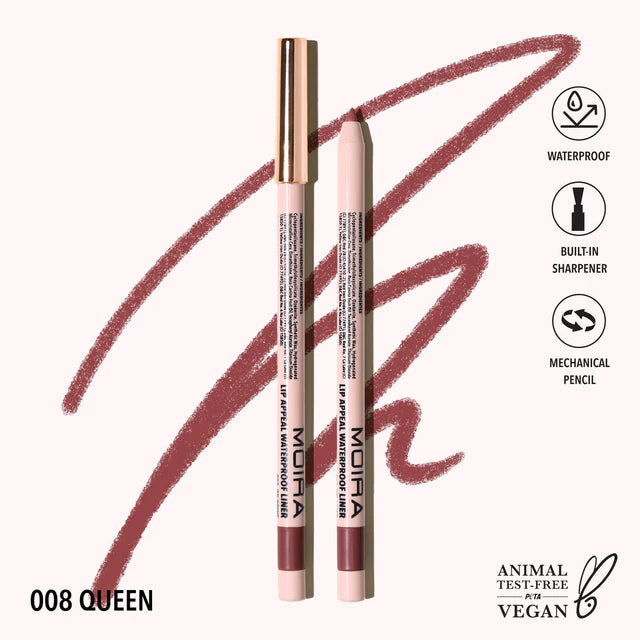 MOIRA - Lip Appeal Waterproof Liner (3PCS)