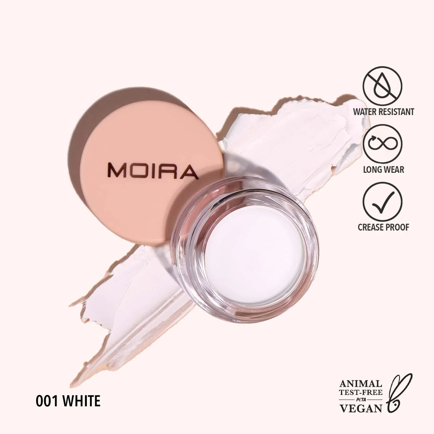 MOIRA - Lasting Priming Cream Shadow (3PCS)