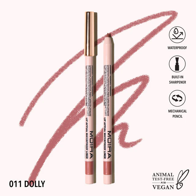 MOIRA - Lip Appeal Waterproof Liner (3PCS)