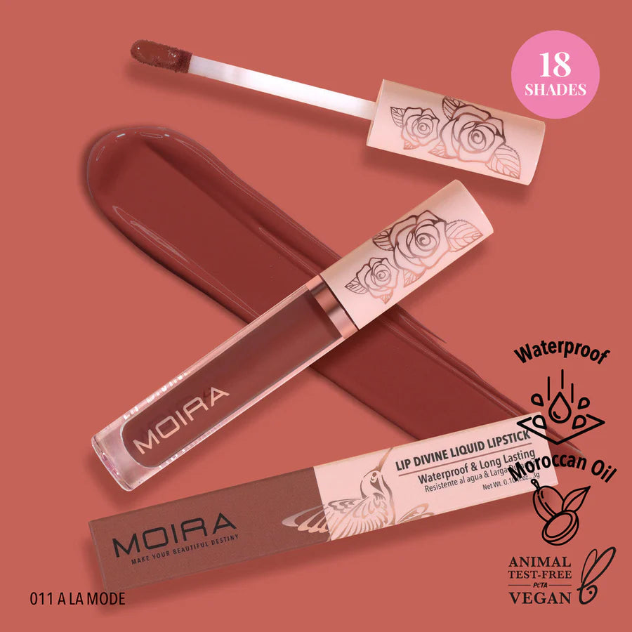 MOIRA - Lip Divine Liquid Lipstick (3 PCS)