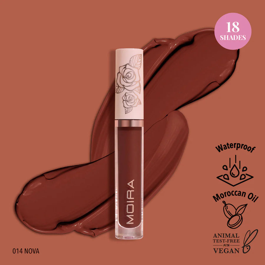 MOIRA - Lip Divine Liquid Lipstick (3 PCS)