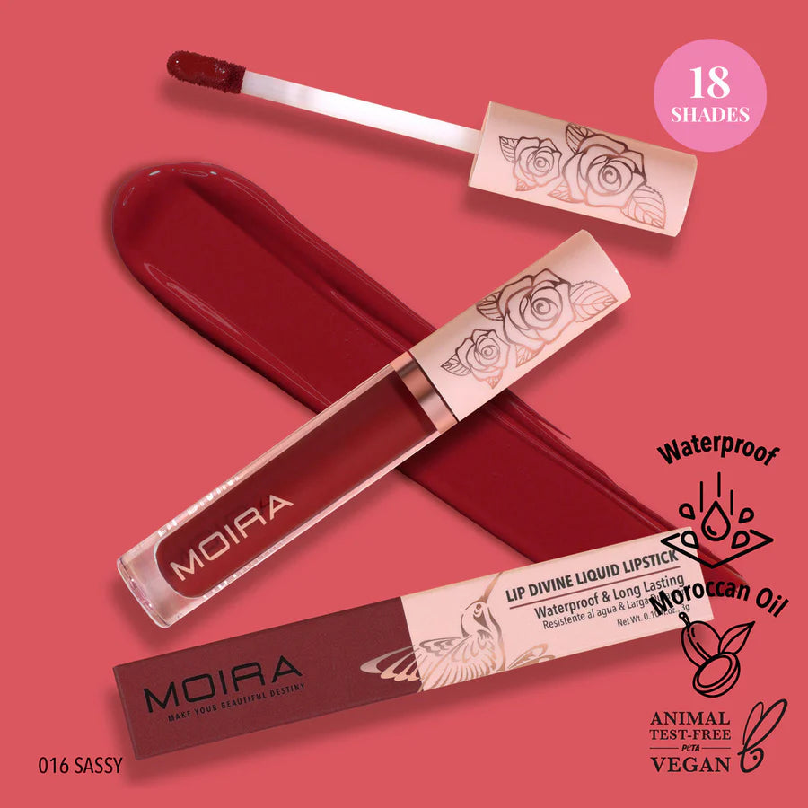 MOIRA - Lip Divine Liquid Lipstick (3 PCS)