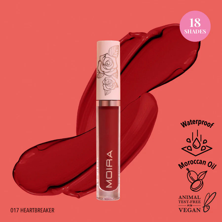 MOIRA - Lip Divine Liquid Lipstick (3 PCS)