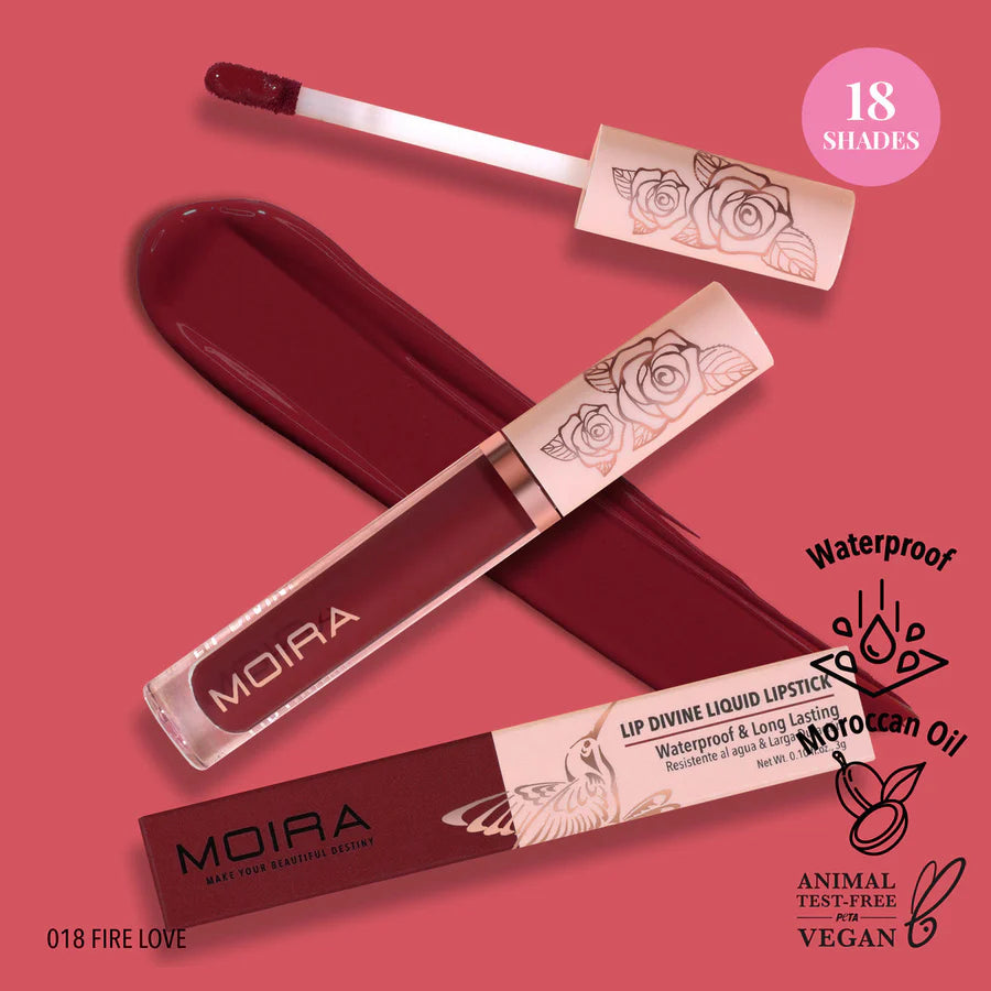 MOIRA - Lip Divine Liquid Lipstick (3 PCS)