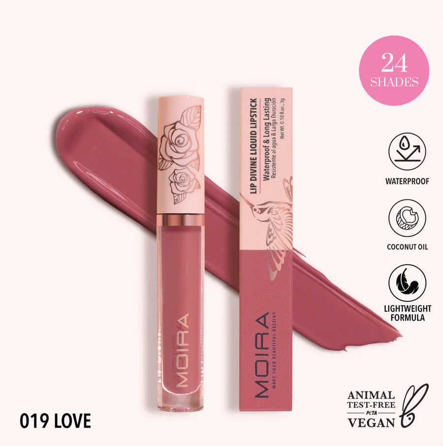 MOIRA - Lip Divine Liquid Lipstick (3 PCS)