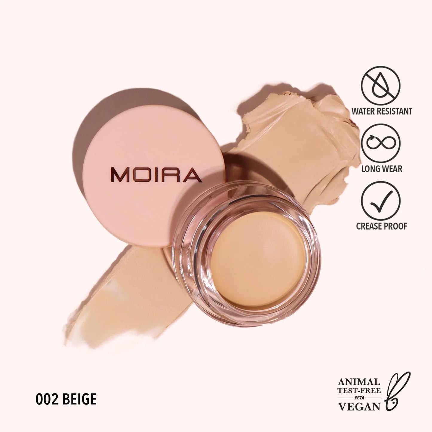 MOIRA - Lasting Priming Cream Shadow (3PCS)