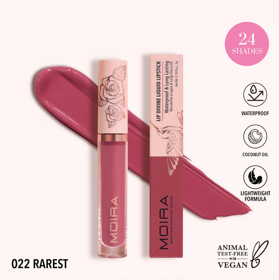 MOIRA - Lip Divine Liquid Lipstick (3 PCS)