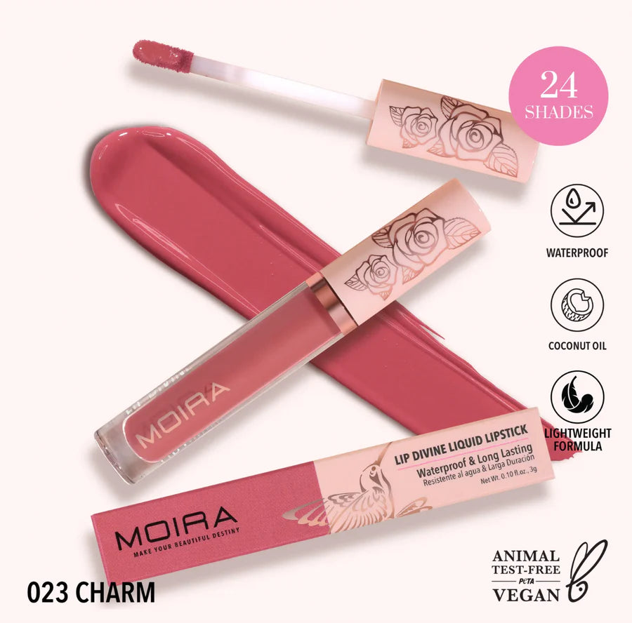 MOIRA - Lip Divine Liquid Lipstick (3 PCS)