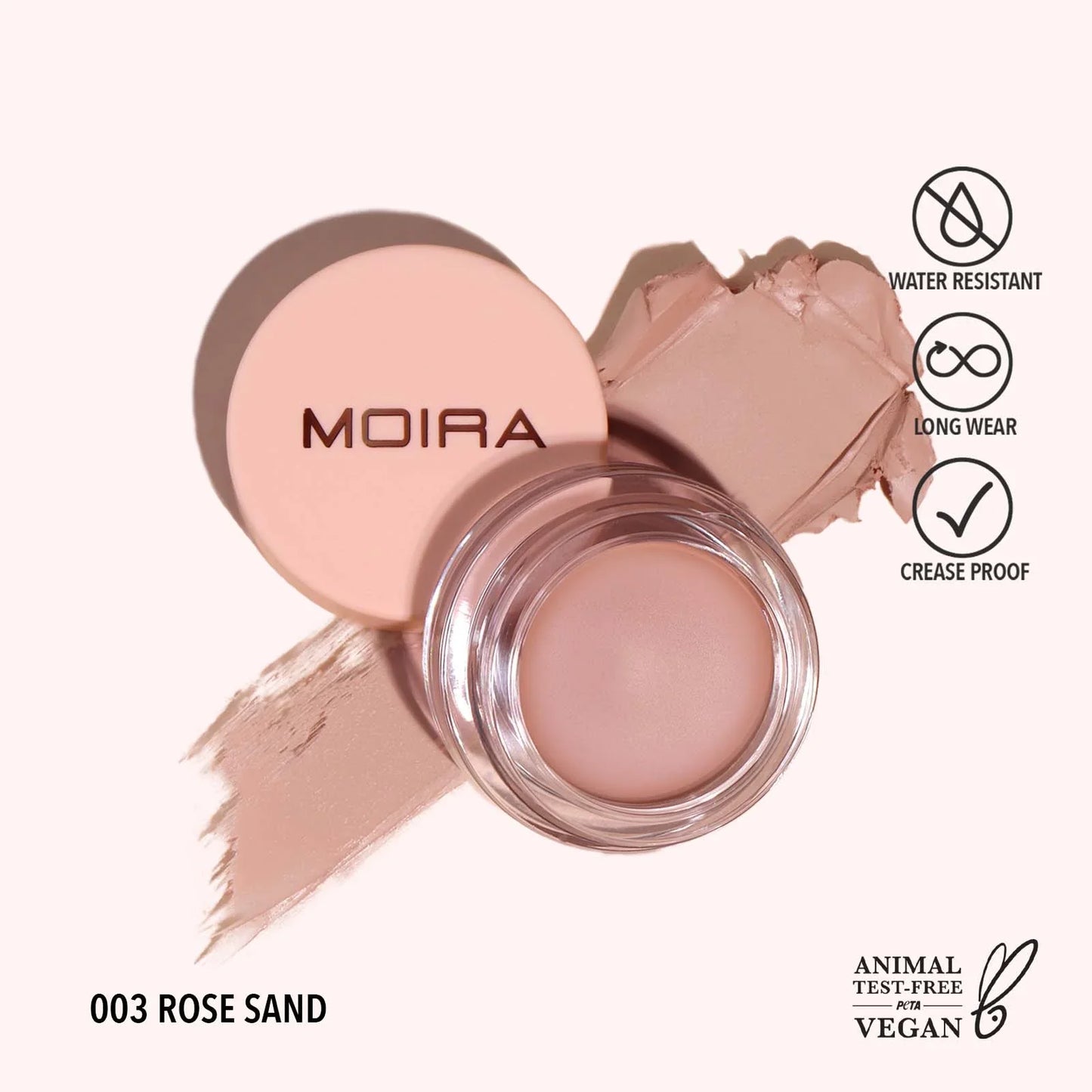 MOIRA - Lasting Priming Cream Shadow (3PCS)