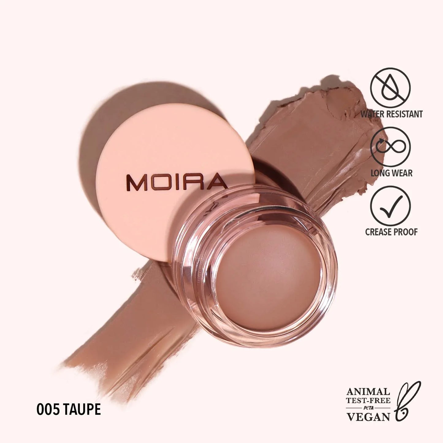 MOIRA - Lasting Priming Cream Shadow (3PCS)