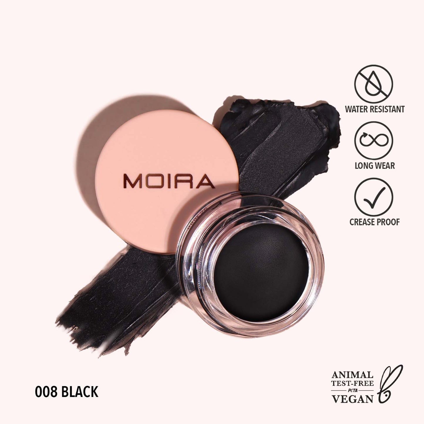 MOIRA - Lasting Priming Cream Shadow (3PCS)