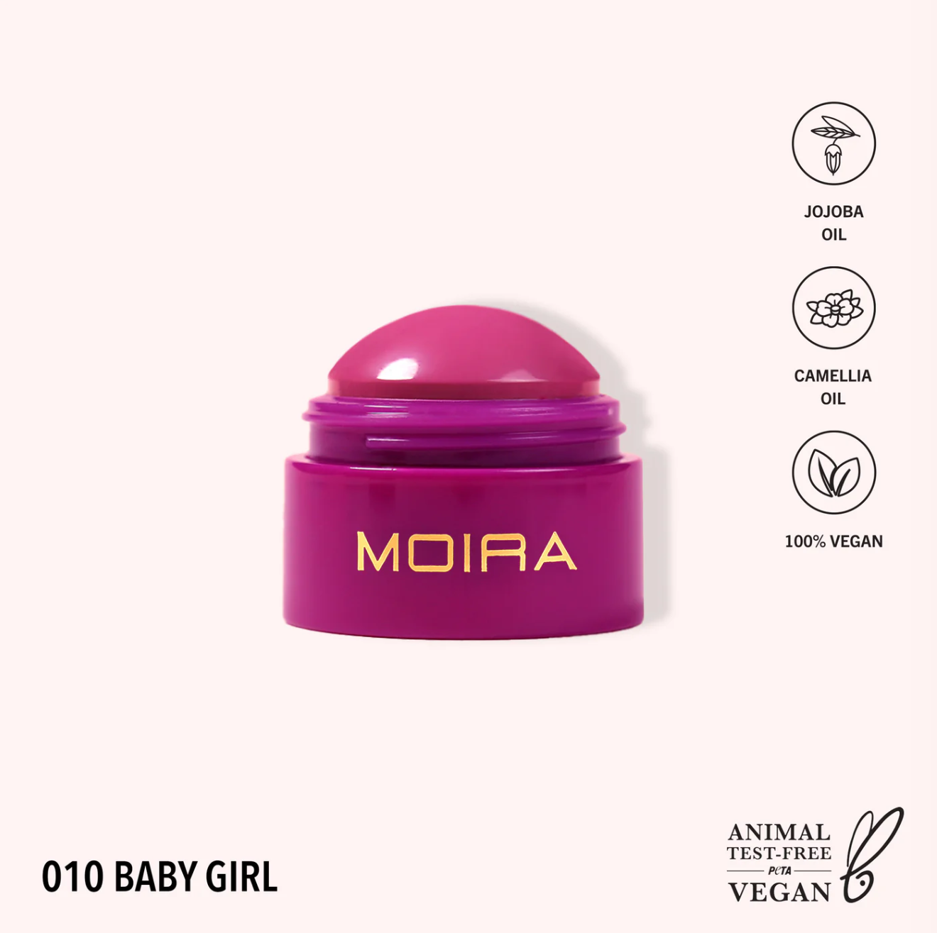 MOIRA - Soft Blush Balm - (3PC)