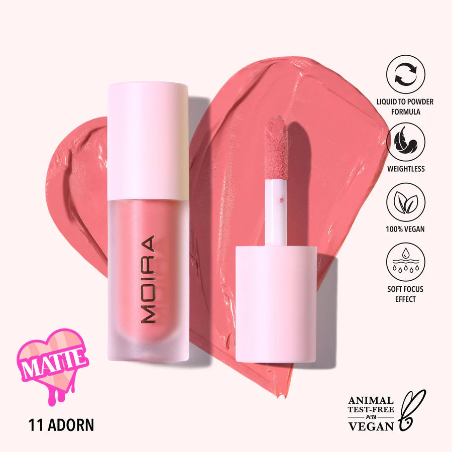 MOIRA - Love Steady Liquid Blush (3 PCS)