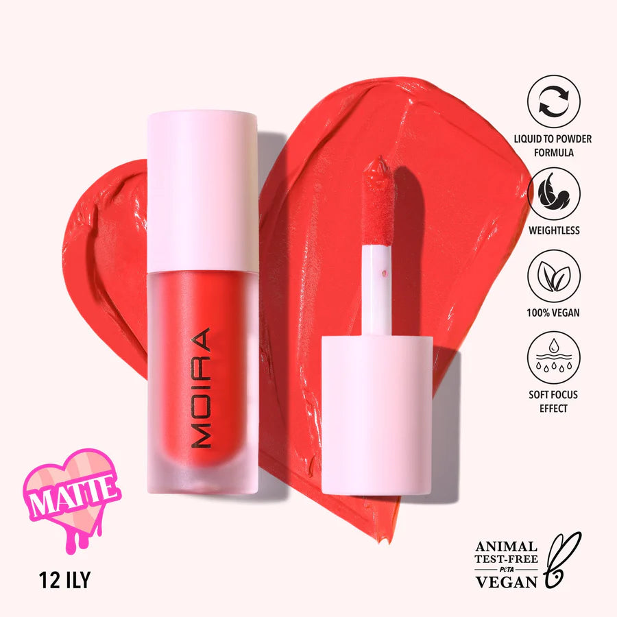 MOIRA - Love Steady Liquid Blush (3 PCS)