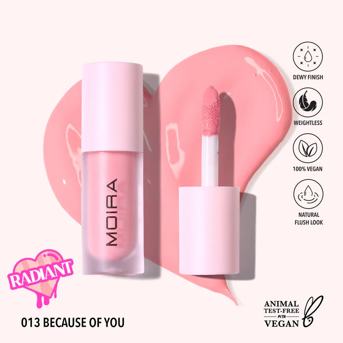 MOIRA - Love Steady Liquid Blush (3 PCS)