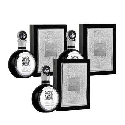 Lattafa Fakhar Men Eau De Parfum Sp 3.4 oz (3pcs)