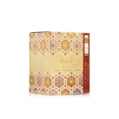 Lattafa Raghba - Edp Sp 3.4 oz - Deodorant  1.7 oz (3pcs)