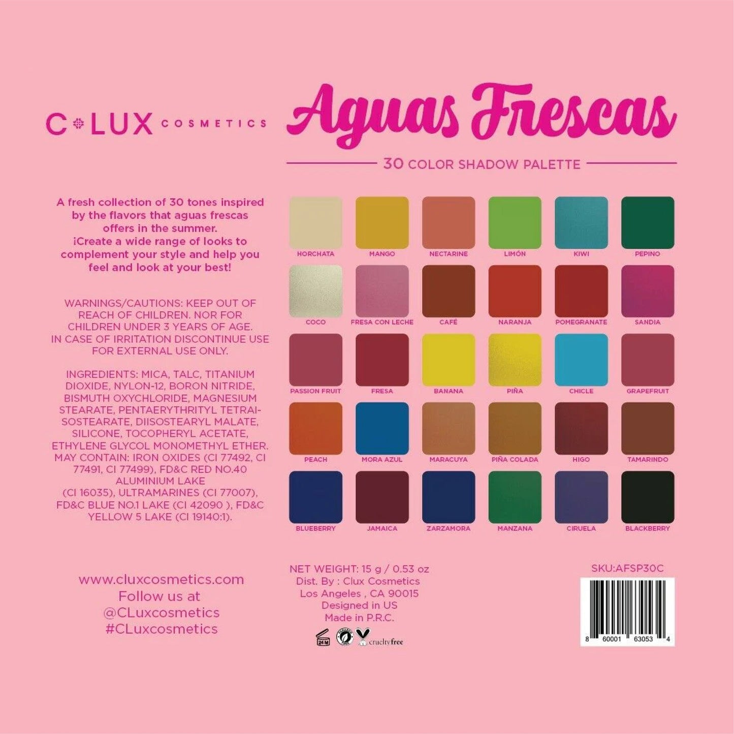 C Lux - Aguas Frescas - Eyeshadow Palette (3 PCS)