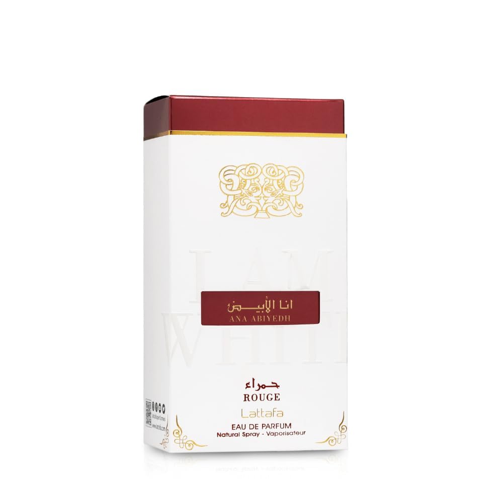 Lattafa Ana Abiyedh Rouge - Eau de Parfum 2.4 oz (3pcs) Unisex