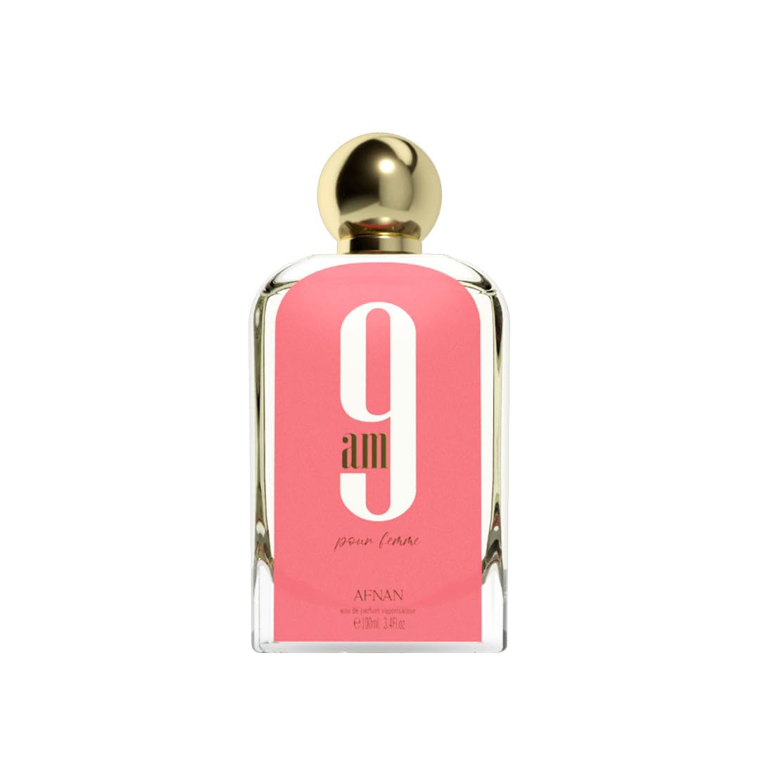 Afnan 9 AM Pour Femme - Eau De Parfum 3.4 oz (3 PCS)