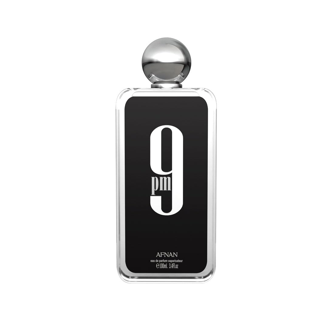 Afnan 9 PM Black - Eau De Parfum 3.4 oz (3 PCS)