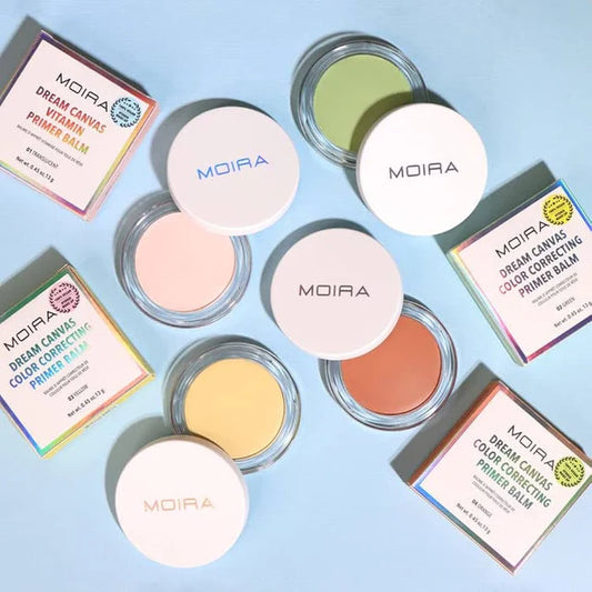 MOIRA - Dream Canvas Color Correcting Primer Balm (3PC)