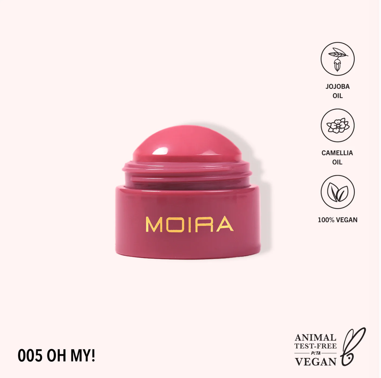 MOIRA - Soft Blush Balm - (3PC)