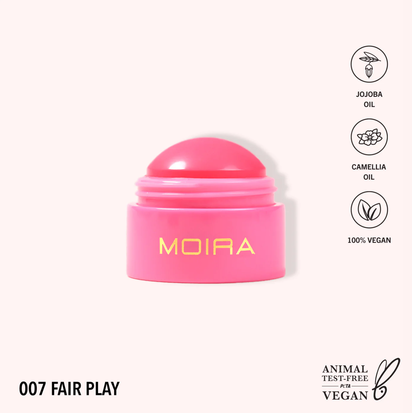 MOIRA - Soft Blush Balm - (3PC)