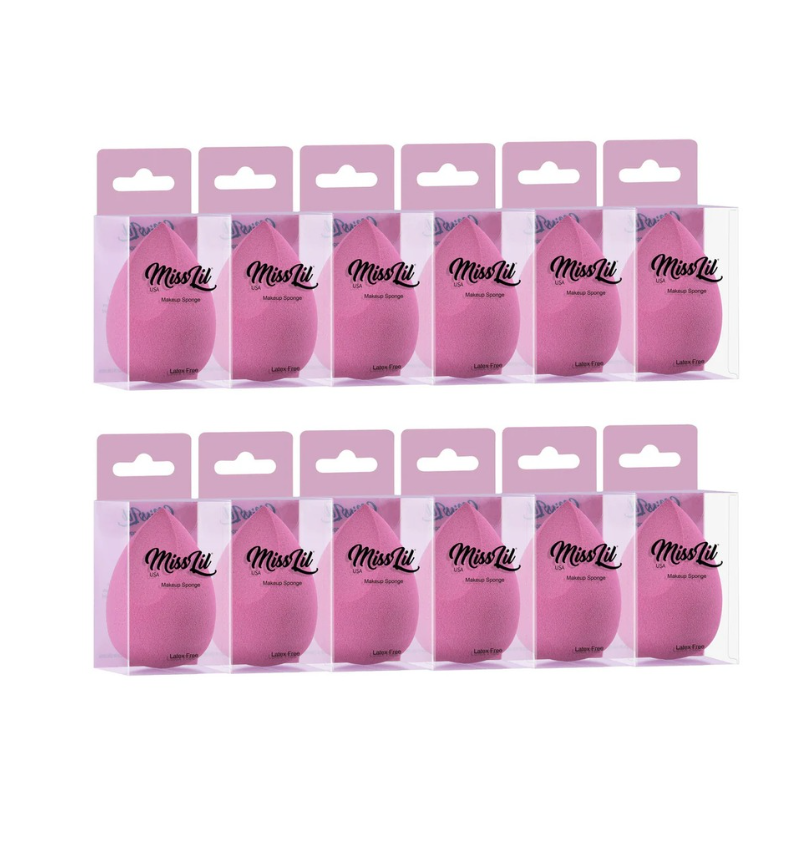 Miss Lil - 12 pcs Beauty Blender (3PC)