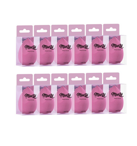 Miss Lil - 12 pcs Beauty Blender (3PC)