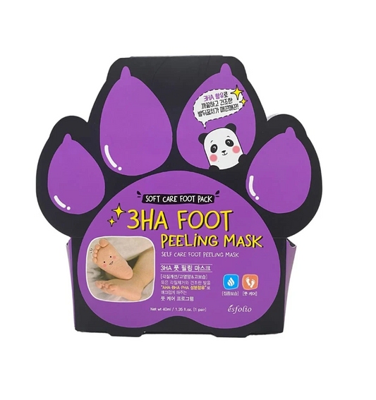 ESFOLIO Foot & heel Peeling Mask-purple (3PC)