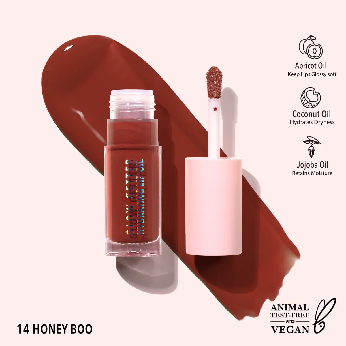 MOIRA - Glow Getter Hydrating Lip Oil (3 PCS)