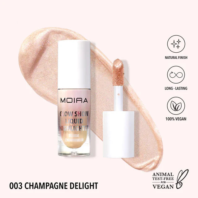 MOIRA - Glow Show- Liquid Highlighter (3 PCS)