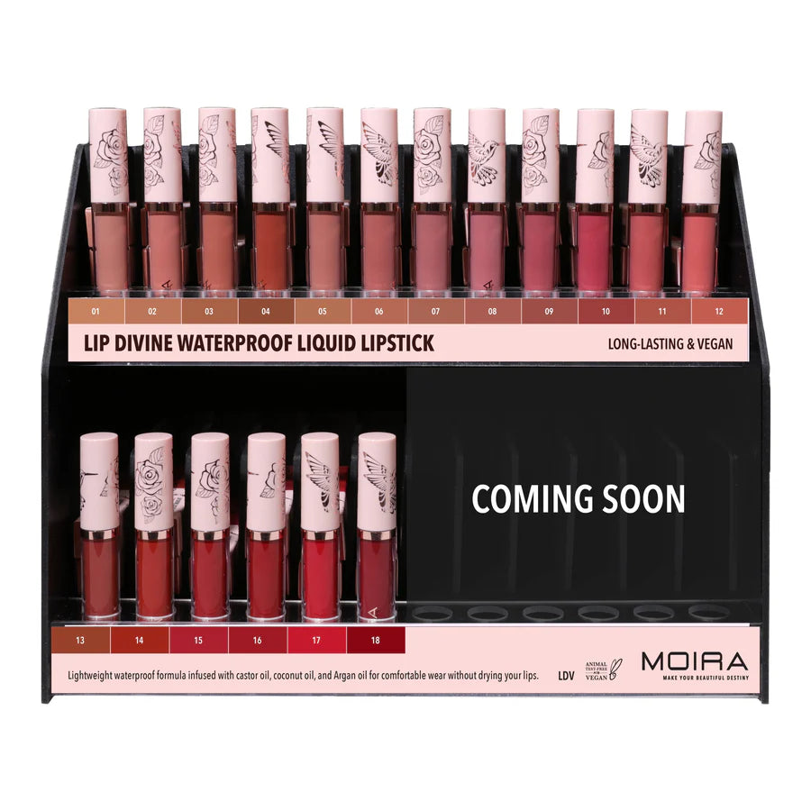 MOIRA - Lip Divine Liquid Lipstick (3 PCS)