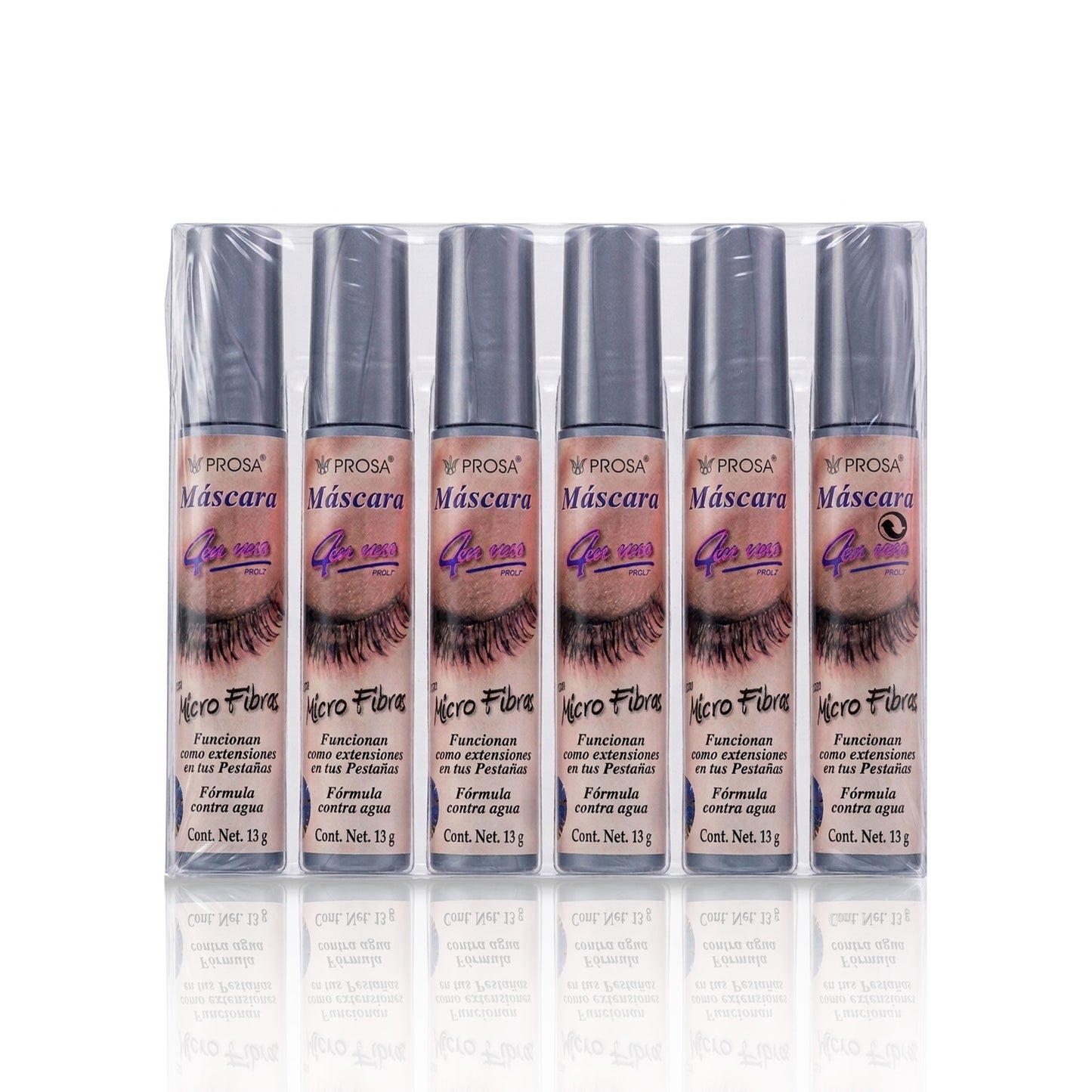 PROSA Mascara Micro Fibras (6PC)