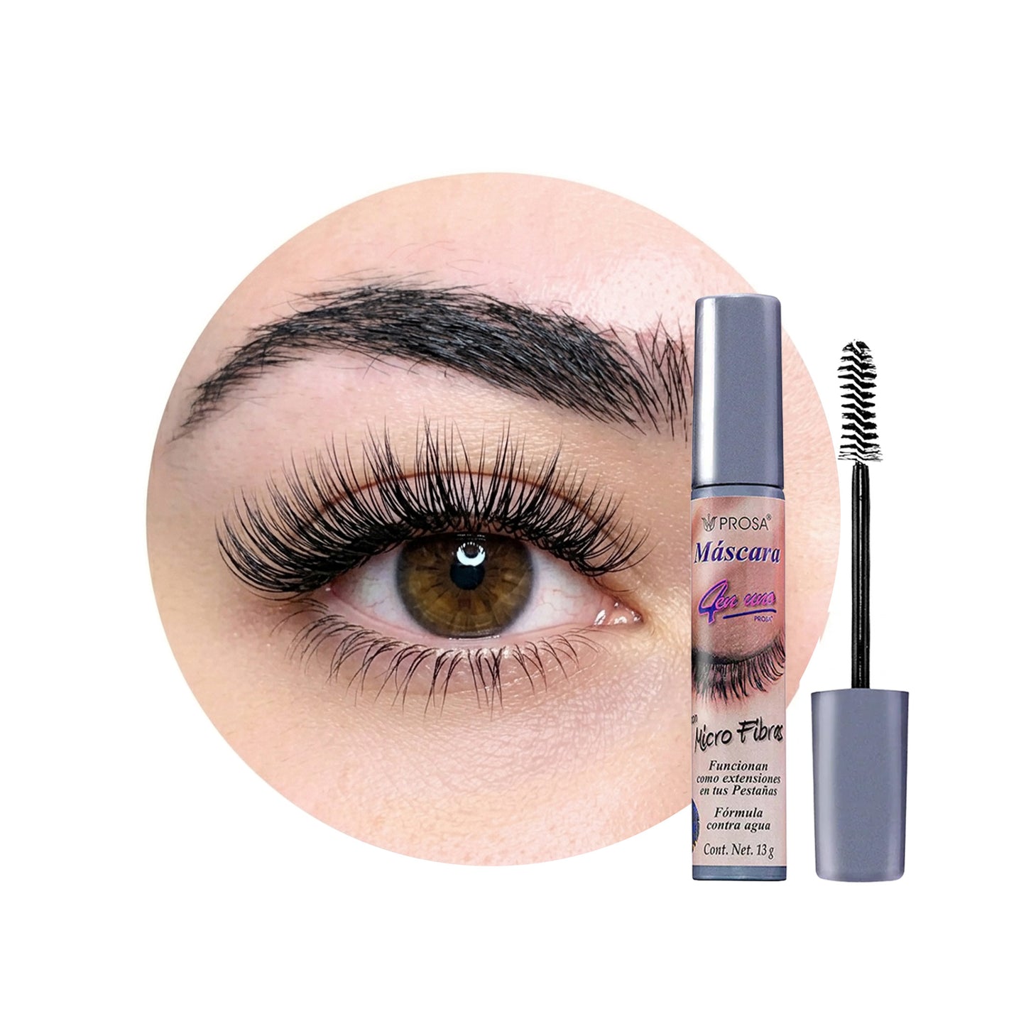 PROSA Mascara Micro Fibras (6PC)