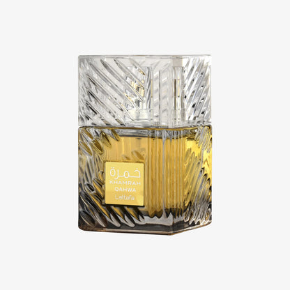 Lattafa Khamrah Qahwa 3.4 oz - Eau De Parfum Sp  (3pcs)