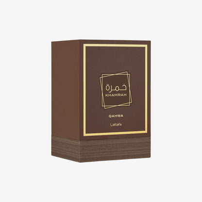 Lattafa Khamrah Qahwa 3.4 oz - Eau De Parfum Sp  (3pcs)
