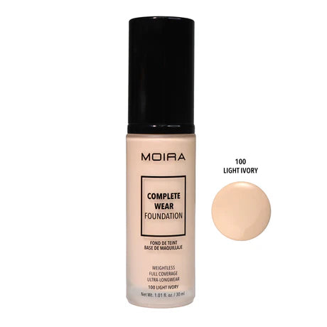 MOIRA - Complete Wear Foundation (3PCS)