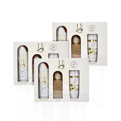 SET 3 PCS Lattafa Yara Moi  (3 Sets)