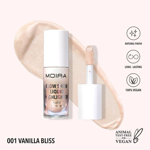 MOIRA - Glow Show- Liquid Highlighter (3 PCS)